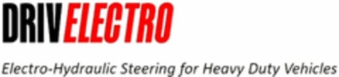DRIVELECTRO Electro-Hydraulic Steering for Heavy Duty Vehicles Logo (WIPO, 10.08.2016)