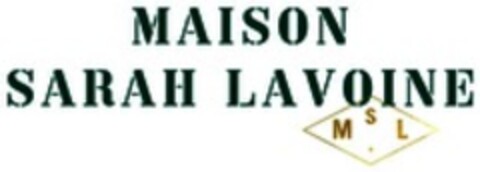 MAISON SARAH LAVOINE MSL Logo (WIPO, 12.03.2019)