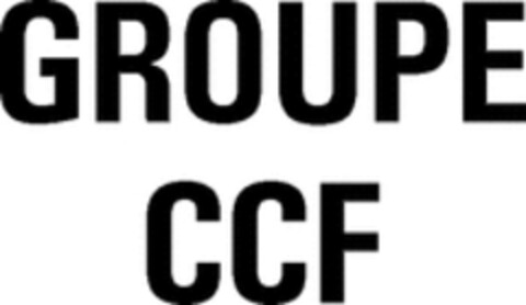 GROUPE CCF Logo (WIPO, 04/19/1988)