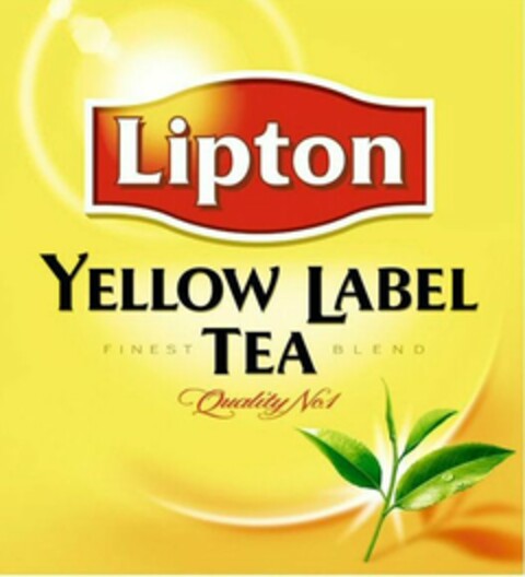 Lipton YELLOW LABEL TEA Logo (WIPO, 12.05.2009)