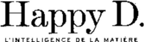Happy D. L'INTELLIGENCE DE LA MATIÈRE Logo (WIPO, 06/10/2011)