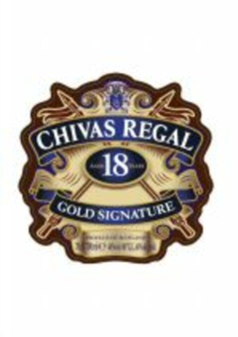 CHIVAS REGAL GOLD SIGNATURE Logo (WIPO, 10/18/2011)