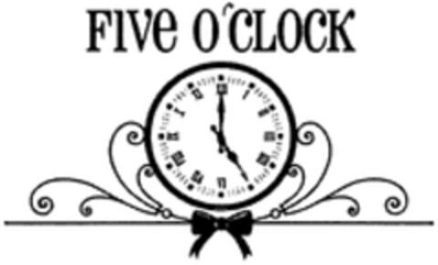 FIVE O'CLOCK Logo (WIPO, 03/14/2014)