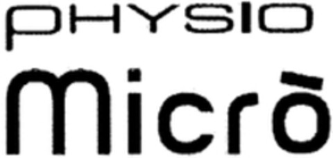 PHYSIO Micrò Logo (WIPO, 23.05.2016)