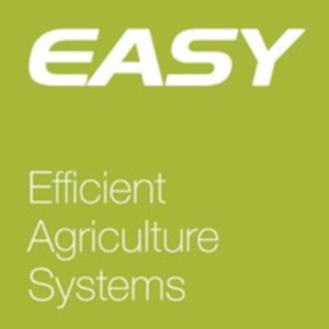EASY Efficient Agriculture Systems Logo (WIPO, 06.10.2020)