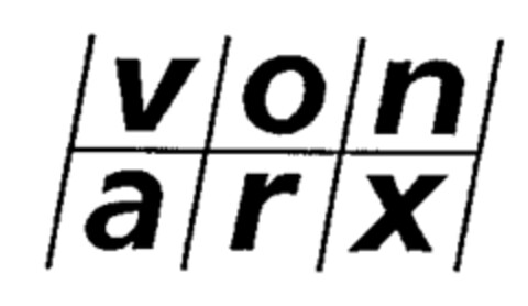von arx Logo (WIPO, 17.10.1990)