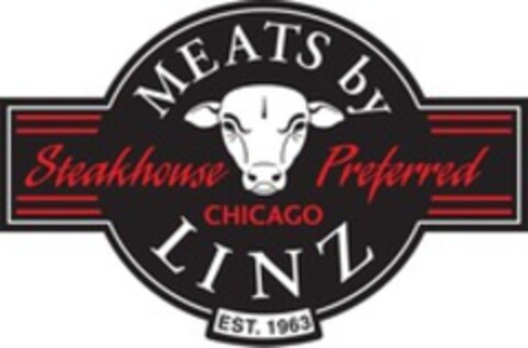 MEATS by LINZ - Steakhouse Preferred - CHICAGO EST. 1963 Logo (WIPO, 16.12.2019)