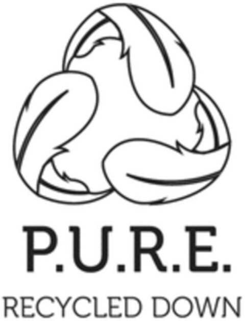 P.U.R.E. RECYCLED DOWN Logo (WIPO, 06/17/2020)