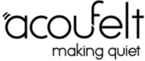 acoufelt making quiet Logo (WIPO, 08.09.2022)