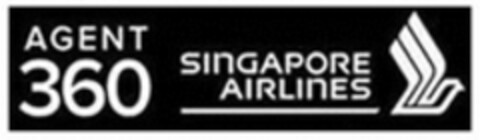 AGENT 360 SINGAPORE AIRLINES Logo (WIPO, 10/04/2022)