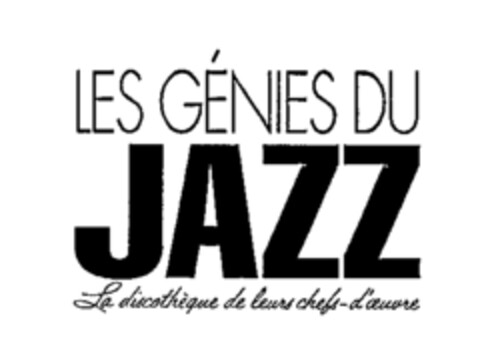 LES GÉNIES DU JAZZ Logo (WIPO, 25.06.1990)