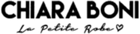 CHIARA BONI La Petite Robe Logo (WIPO, 15.10.2015)