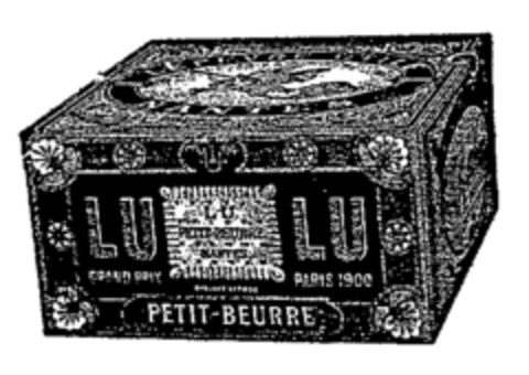 LU PETIT-BEURRE Logo (WIPO, 06.11.1948)