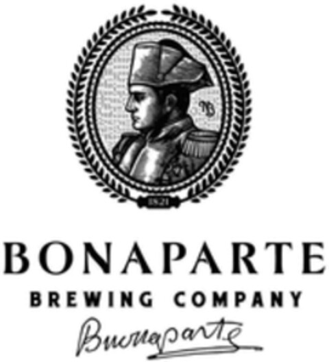 BONAPARTE BREWING COMPANY 1821 Bonaparte Logo (WIPO, 14.07.2021)