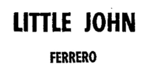 LITTLE JOHN FERRERO Logo (WIPO, 08/06/1968)