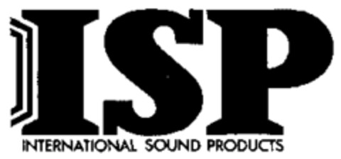 ISP INTERNATIONAL SOUND PRODUCTS Logo (WIPO, 18.08.1977)