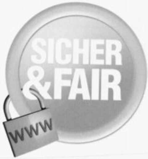 SICHER & FAIR WWW Logo (WIPO, 10/24/2006)