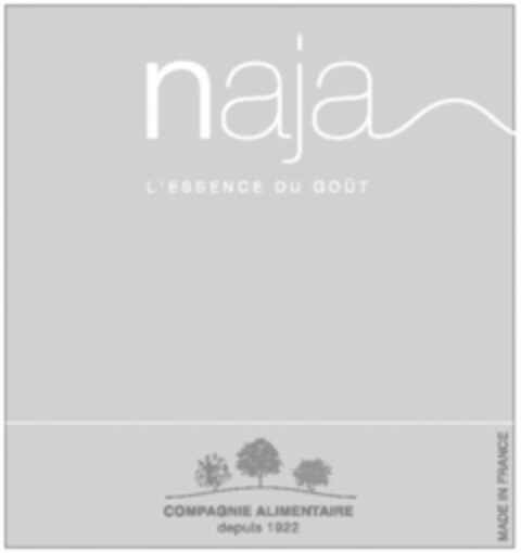 naja COMPAGNIE ALIMENTAIRE depuis 1922 Logo (WIPO, 02/26/2007)