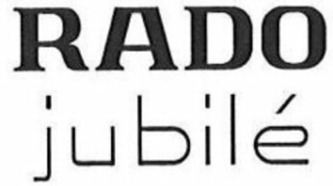 RADO jubilé Logo (WIPO, 11/30/2010)