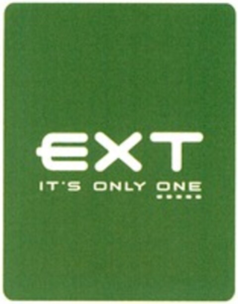 EXT IT'S ONLY ONE Logo (WIPO, 05.09.2016)