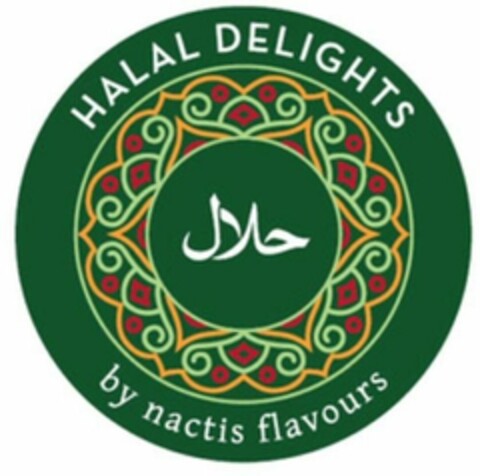 HALAL DELIGHTS by nactis flavours Logo (WIPO, 23.07.2020)