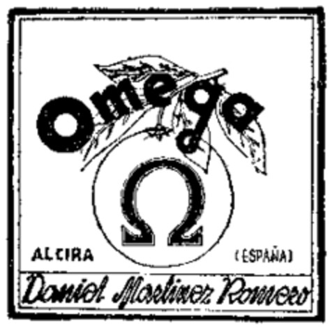 Omega Daniel Martinez Romero Logo (WIPO, 07/23/1957)