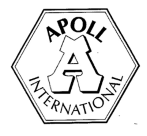 A APOLL INTERNATIONAL Logo (WIPO, 03.08.1990)