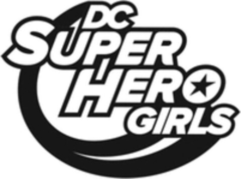 DC SUPER HERO GIRLS Logo (WIPO, 09.08.2016)