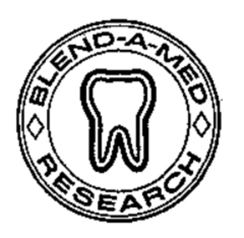 BLEND-A-MED RESEARCH Logo (WIPO, 04.10.1990)