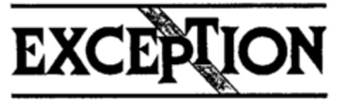 EXCEPTION Logo (WIPO, 09.06.1995)