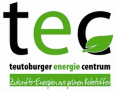 tec teutoburger energie centrum Zukunfts-Energien aus grünen Rohstoffen Logo (WIPO, 27.01.2014)