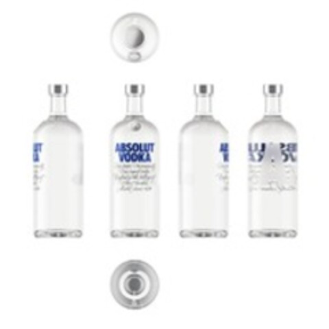 ABSOLUT VODKA One Source. One Community. One superb vodka. Crafted in the village of Åhus, Sweden. Absolut since 1879. A. Logo (WIPO, 06/26/2015)