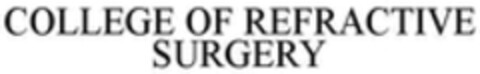 COLLEGE OF REFRACTIVE SURGERY Logo (WIPO, 11.06.2018)