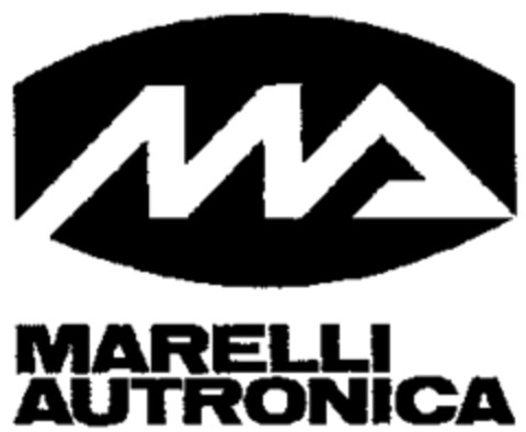 MARELLI AUTRONICA Logo (WIPO, 30.06.1980)