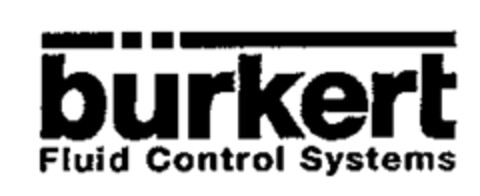 bürkert Fluid Control Systems Logo (WIPO, 06.03.1991)