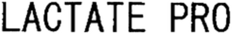 LACTATE PRO Logo (WIPO, 25.08.2014)