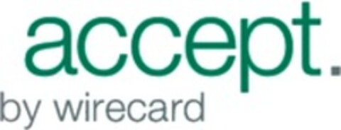 accept by wirecard Logo (WIPO, 06.07.2016)