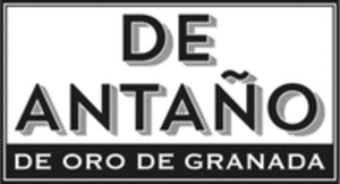 DE ANTAÑO DE ORO DE GRANADA Logo (WIPO, 09/11/2017)