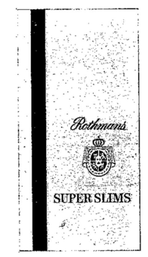 Rothmans SUPER SLIMS Logo (WIPO, 20.06.1969)