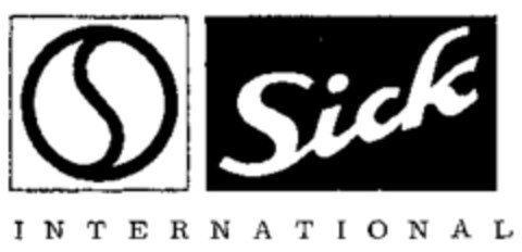 S Sick INTERNATIONAL Logo (WIPO, 18.02.1976)