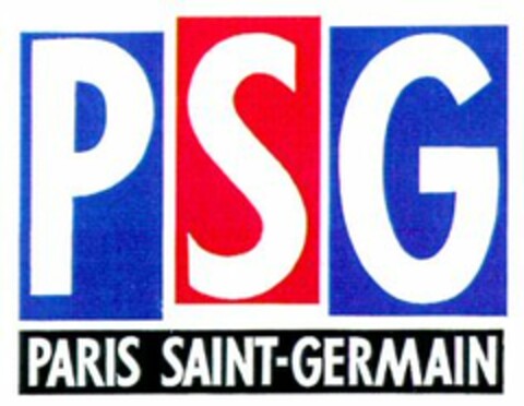 PSG PARIS SAINT-GERMAIN Logo (WIPO, 04.11.1996)