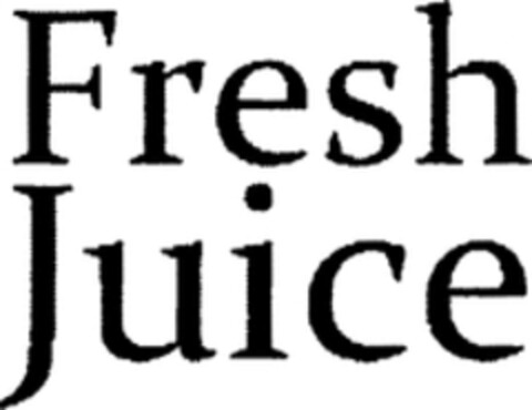 Fresh Juice Logo (WIPO, 29.07.2009)