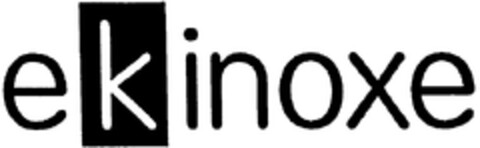 ekinoxe Logo (WIPO, 26.11.2009)