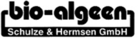 bio-algeen Schulze & Hermsen GmbH Logo (WIPO, 11/27/2013)