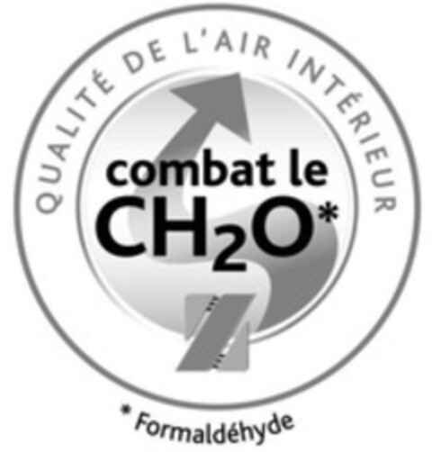 combat le CH2O QUALITÉ DE L'AIR INTÉRIEUR Formaldéhyde Logo (WIPO, 07/29/2014)