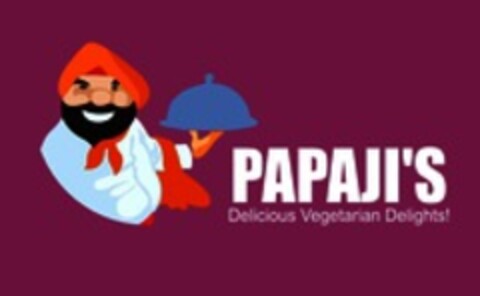 PAPAJI'S Delicious Vegetarian Delights! Logo (WIPO, 20.11.2017)