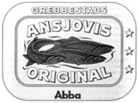 GREBBESTADS ANSJOVIS ORIGINAL Abba Logo (WIPO, 17.02.1999)