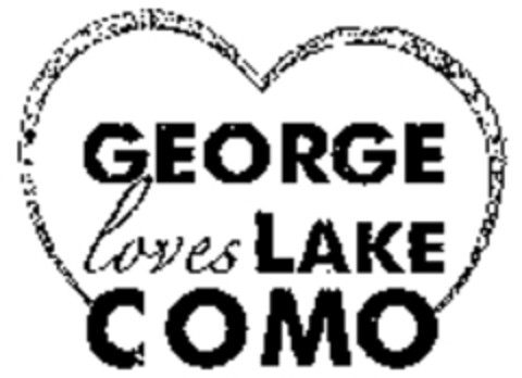 GEORGE loves LAKE COMO Logo (WIPO, 11.06.2008)