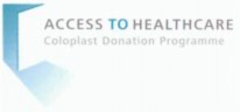 ACCESS TO HEALTHCARE Coloplast Donation Programme Logo (WIPO, 09/27/2008)