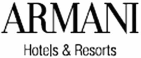 ARMANI Hotels & Resorts Logo (WIPO, 03/16/2011)